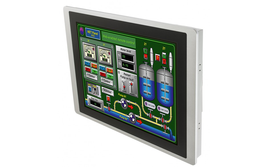 Dotykowy panel operatorski Astraada HMI, matryca TFT 15” (1024x768, 65k), RS232/422/485, RS422/485, RS232, USB Client/Host, Ethernet, MicroSD 4