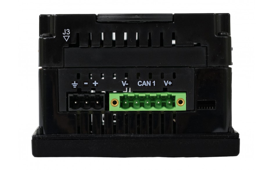 Sterownik PLC z HMI XL4e - 3.5", 12 DI (24 VDC), 12 DO (24 VDC), 2 AI (0-10V, 0-20mA, TC, RTD), 2 AO (0-10V, 0-20mA); zasilanie 9-30VDC 13