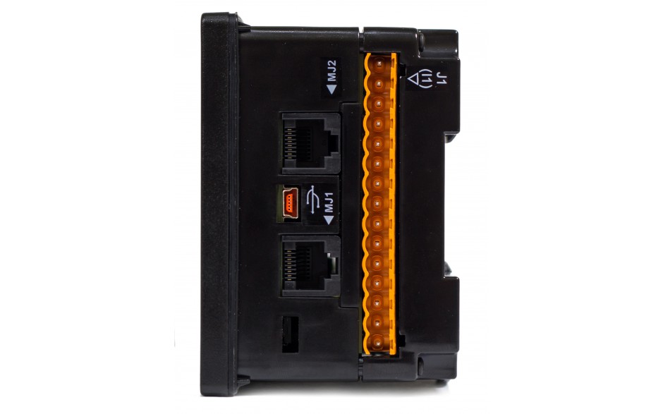 Sterownik PLC z HMI EXLt - 3.5",  Ethernet; 12 DI (24V; 4 HSC); 6 DO (przekaźnik 2A); 4 AI (0-10V; 0-20mA; 4-20mA) 7
