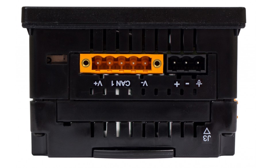 Sterownik PLC z HMI EXLt - 3.5", Ethernet; 24 DI (24V; 4 HSC); 16 DO (24V; 2 PWM); 2 AI (0-10V; 0-20mA; 4-20mA) 11
