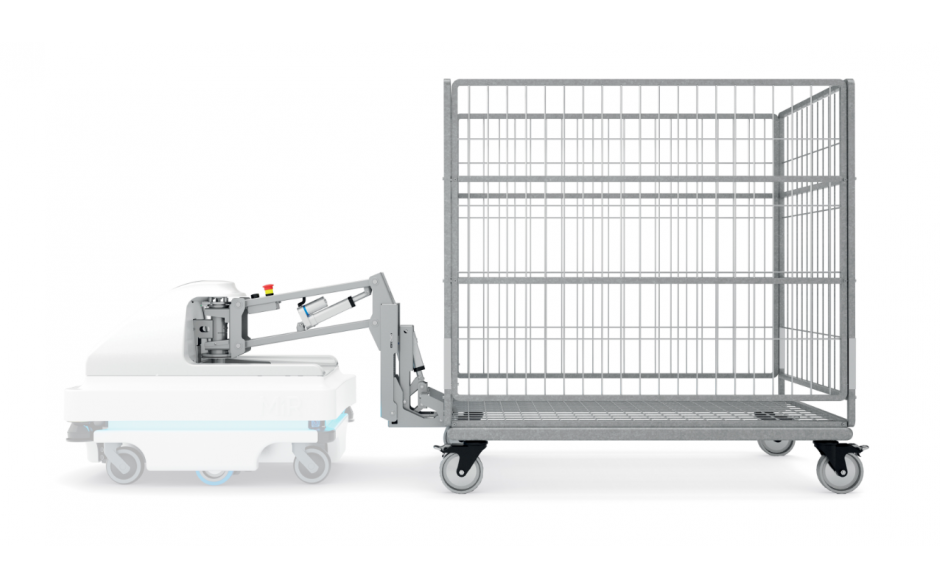 MiRHook 100 - moduł rozszerzający możliwości transportowe o holowanie wózków o wadze do 300 kg 3