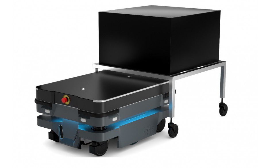 Moduł Shelf - Moduł do automatycznego zaczepiania wózka dla robota MiR100 i MiR200 2