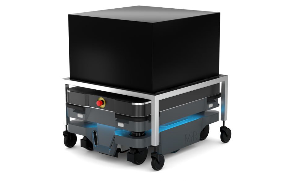 Moduł Shelf - Moduł do automatycznego zaczepiania wózka dla robota MiR100 i MiR200 3