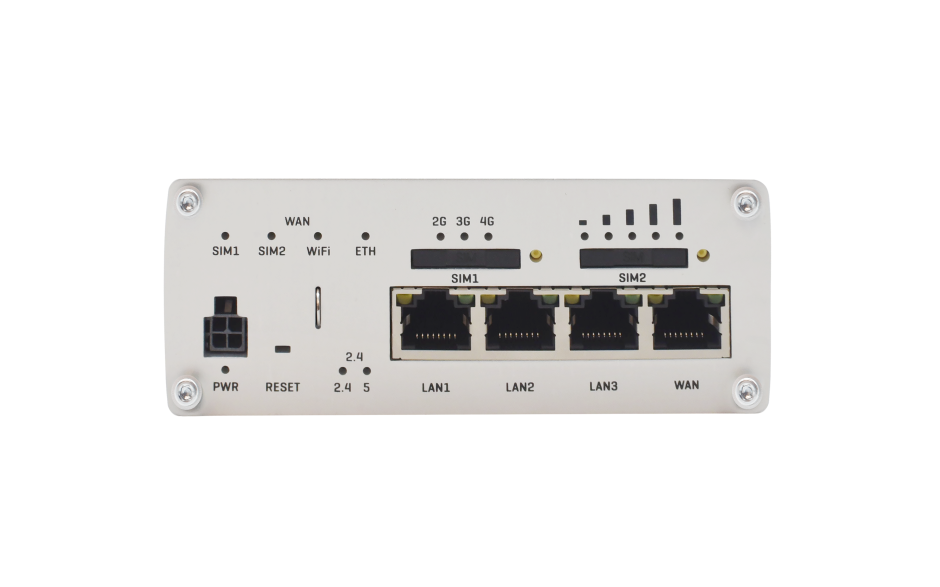 RUTX10 - router bezprzewodowy Gigabit Ethernet Dual-band (2.4 GHz/5 GHz) Szary 3